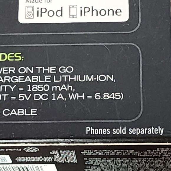 Duracell PowerMat Power on the Go Rechargeable Lithium Ion Capacity w/USB Cable - Picture 10 of 16